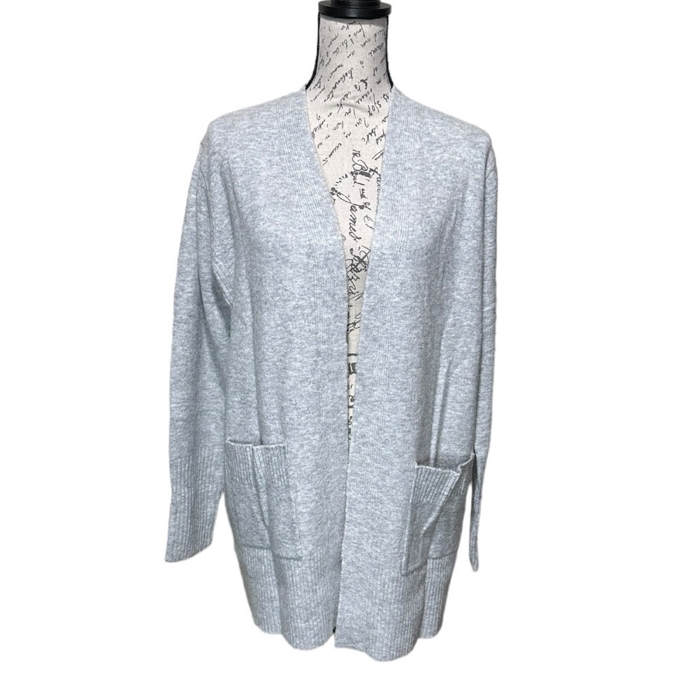 Love Ellie Gray Cardigan Size Large NWOT